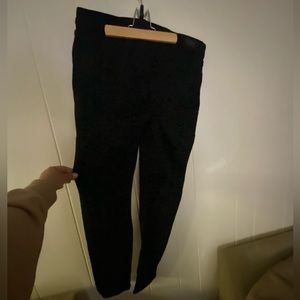 Paige black jeans. High waisted skinny. Size 32.